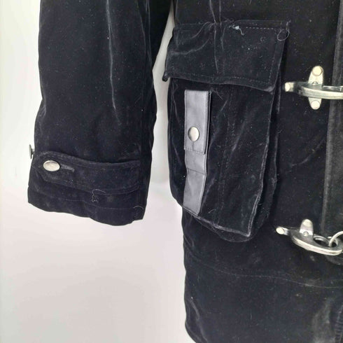 AUTHENTIC ファーフード ベロア ファイヤーマンコート メンズ JPN:L
