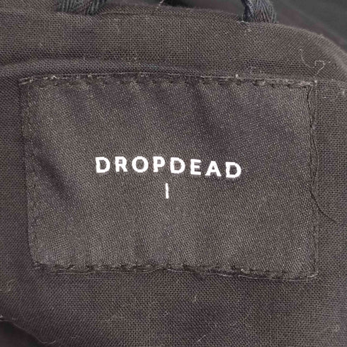 DROP DEAD フード付きパーカー メンズ JPN:1