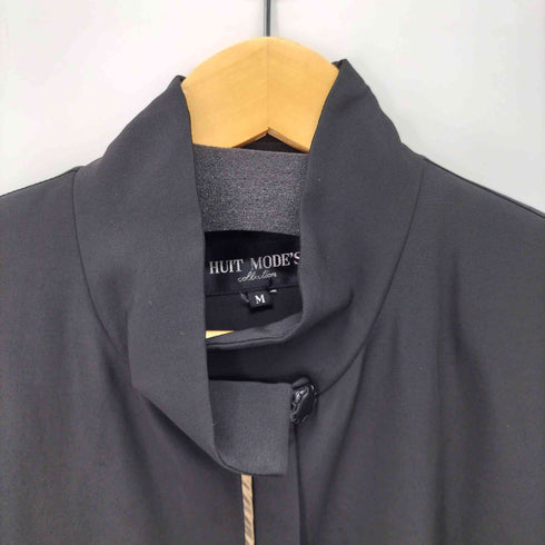 HUIT MODE'S ウール混 ハイネック ジップアップコート メンズ import:M