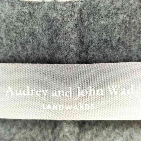 オードリーアンドジョンワッド Audrey and John Wad ダブルフェイスステンカラーロングコート レディース JPN:M