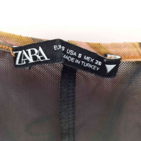 ザラ ZARA PRINTED MARBLE TIGHT SKIRT レディース JPN:S