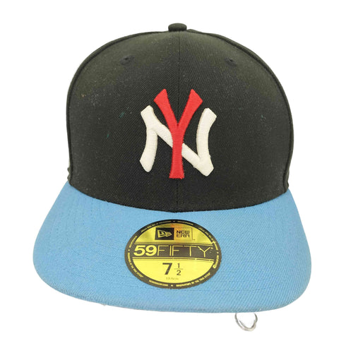 ニューエラ NEW ERA 59FIFTY ベースボール チームロゴ刺繍 6パネル キャップ メンズ 7 1/2