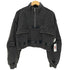 ジーナシス JEANASIS ブリーチハーフZIPショートプルオーバー レディース FREE
