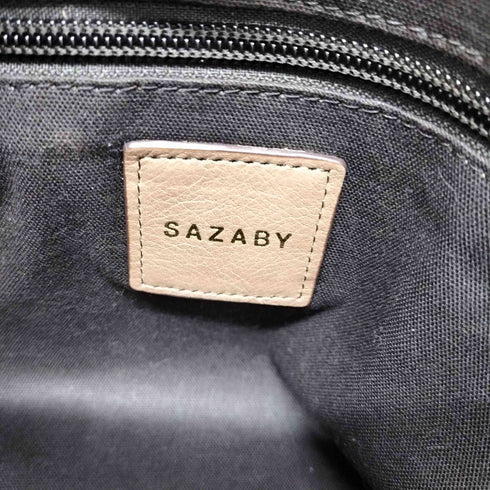 サザビー SAZABY レザーハンドバッグ レディース