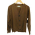 マーガレットハウエル MARGARET HOWELL ウール ロングスリーブニットカーディガン メンズ import:M