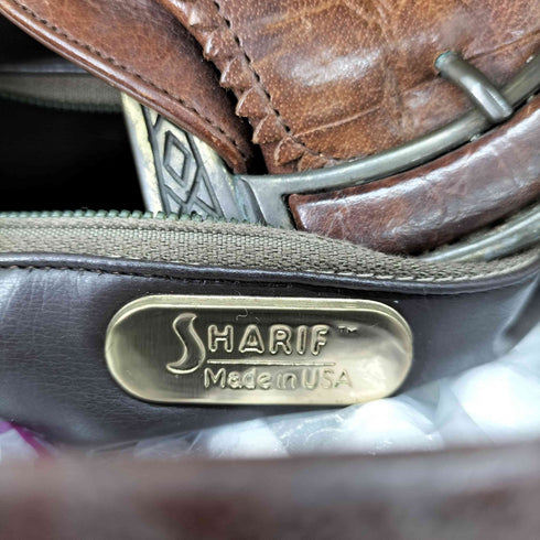 sheriff USA製 クロコダイル柄ショルダーバッグ レディース
