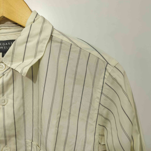 マーガレットハウエル MARGARET HOWELL 24SS WIDE SPACED COTTON STRIPE メンズ import:S