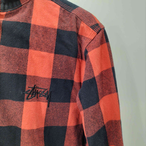 ステューシー Stussy バッファローチェック フーデッドブルゾン メンズ import:L