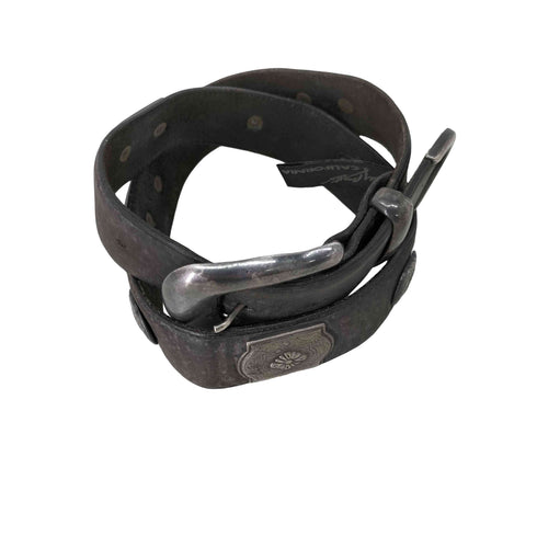 BILLY BELTS CALIFORNIA USA製 レザー コンチョ ウエスタンベルト メンズ