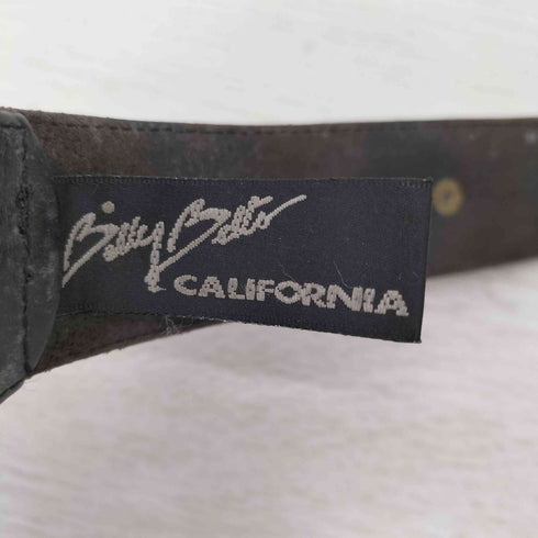 BILLY BELTS CALIFORNIA USA製 レザー コンチョ ウエスタンベルト メンズ
