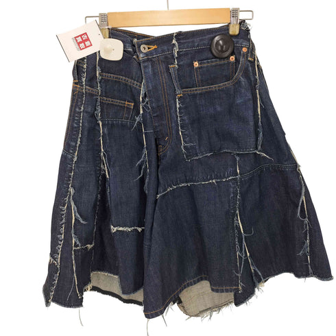 ジュンヤワタナベコムデギャルソン JUNYA WATANABE COMME des GARCONS 06AW パッチワーク解体再構築デニムスカート archive レディース JPN:S