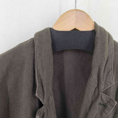 ネストローブコンフェクト nest Robe CONFECT 起毛リネンダブルブレストジャケット メンズ JPN:3