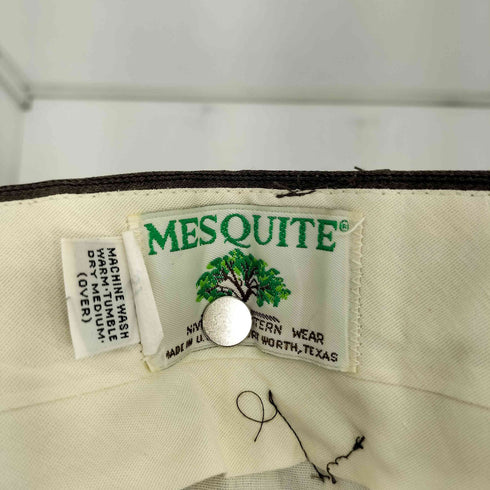 MESQUITE 70-80s ロケットTALON スラックスパンツ メンズ 37