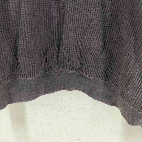 ネストローブコンフェクト nest Robe CONFECT ワッフル ムラ染め クルー クルーネックスウェット メンズ FREE