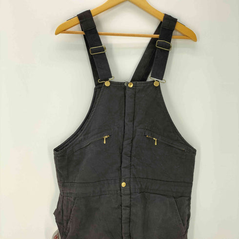 キー KEY POLAR KING 裏地 キルティング ダック地 中綿 サイド ジップ ボタン ペインター オーバーオール ツナギ ビックサイズ メンズ