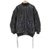 vegan leather MA1 ビーガンレザージャケット レディース