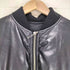 vegan leather MA1 ビーガンレザージャケット レディース