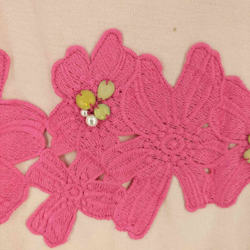 レディ Rady フラワー刺繍 ビジューデザイン ノースリーブトップス Y2K レディース JPN:S