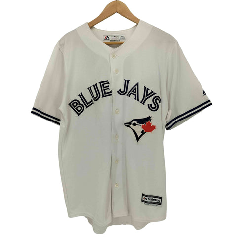 マジェスティック MAJESTIC White Home Cool Base Jersey ベースボール チーム ロゴ 刺繍 ユニフォーム ジャージ メンズ import:M