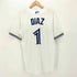 マジェスティック MAJESTIC White Home Cool Base Jersey ベースボール チーム ロゴ 刺繍 ユニフォーム ジャージ メンズ import:M