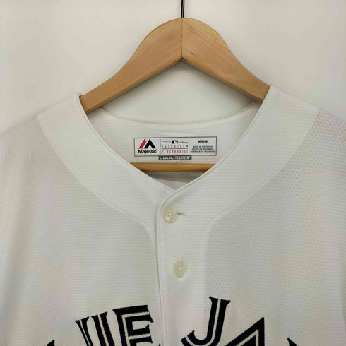 マジェスティック MAJESTIC White Home Cool Base Jersey ベースボール チーム ロゴ 刺繍 ユニフォーム ジャージ メンズ import:M