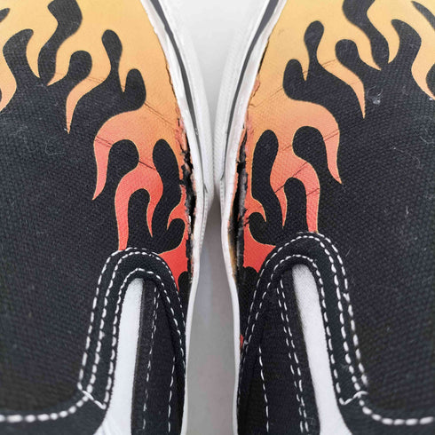 25SS KAMIYA Cornell Fire Pattern Vulcanized Slip on Sneaker スリッポンスニーカー メンズ JPN:41