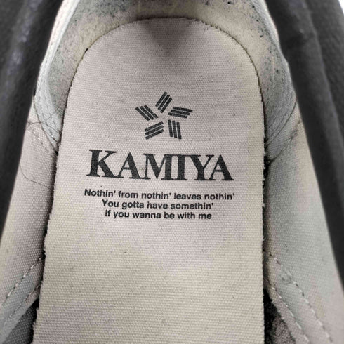 25SS KAMIYA Cornell Fire Pattern Vulcanized Slip on Sneaker スリッポンスニーカー メンズ JPN:41