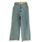 アズールバイマウジー AZUL by moussy FRINGE DENIM WIDE レディース JPN:L