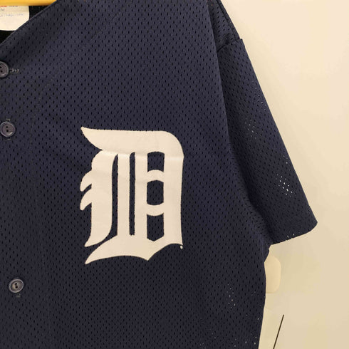 マジェスティック MAJESTIC USA製 ベースボール チーム ロゴ プリント メッシュ ジャージ メンズ import:L