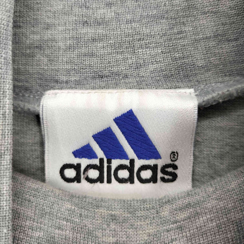 アディダス adidas 90-00s 襟ロゴ刺繍タートルネックカットソー メンズ M