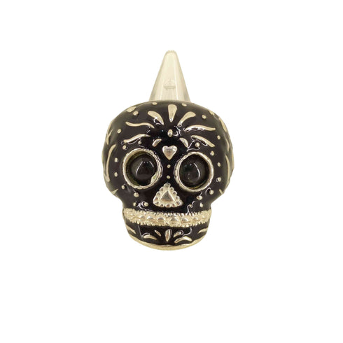 END 925 TRIBE SKULL RING スカルリング メンズ 12