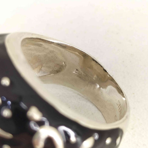 END 925 TRIBE SKULL RING スカルリング メンズ 12