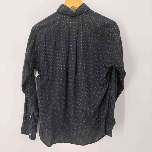 インディヴィジュアライズドシャツ individualized shirts STANDARD FIT MADE IN USA ドット柄 BD 長袖シャツ メンズ 15 1/2