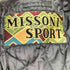 ミッソーニスポーツ MISSONI SPORTS 90S イタリア製 裏地キルティング ネイティブ柄 総柄 ショールカラー ウール ボア コート 袖内リブ メンズ import:M