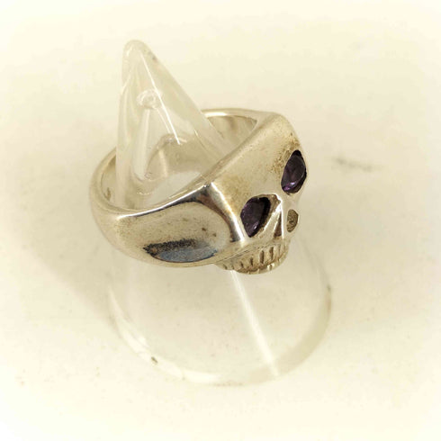 FLASH POINT silver JIM SKULL RING スカルリング メンズ 11号