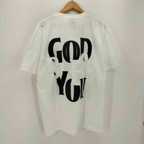 イグザンプル EXAMPLE GOD BLESS YOU LOGO S/S TEE 両面 プリント Tシャツ メンズ JPN:XXL