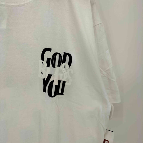 イグザンプル EXAMPLE GOD BLESS YOU LOGO S/S TEE 両面 プリント Tシャツ メンズ JPN:XXL