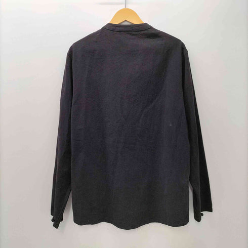 ネオス NEOS ADDICTIVE DESIGN ノーカラー ロングスリーブ チャイナ シャツ メンズ JPN:XL