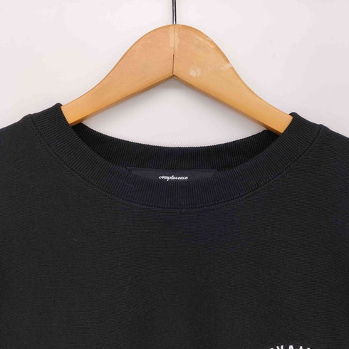 イグザンプル EXAMPLE ROUND LOGO SWEAT PULLOVER ラウンドロゴ クルーネック サイドパネル スウェット メンズ JPN:XXL