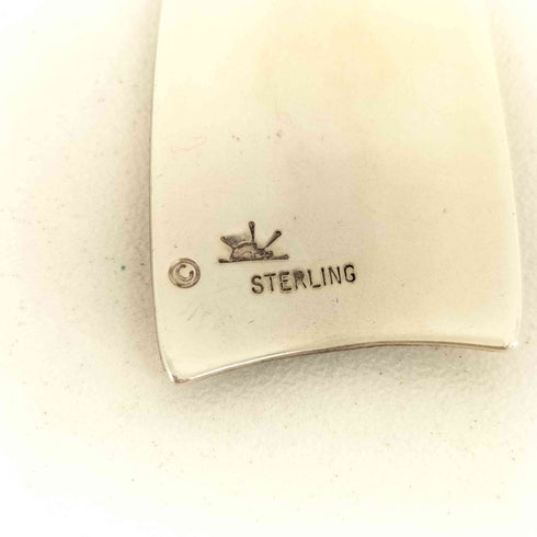 sterling 925 刻印 ホピ族 オーバーレイ ネックレス メンズ