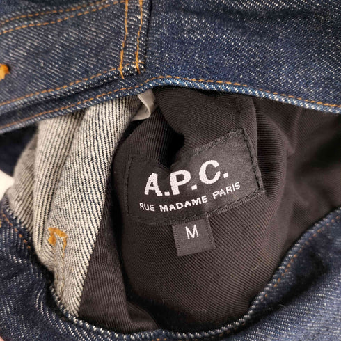 アーペーセー A.P.C. 2nd デニム トラッカージャケット 濃紺 メンズ import:M