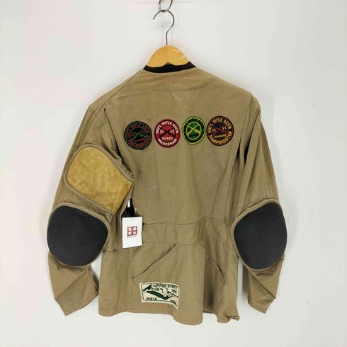 60~70s 10-X SPORT CLOTHING ガンパッチ 刺繍シューティングジャケット メンズ 38