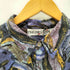 THUMS UP 90S SILK シルク 半袖 総柄 シャツ メンズ import:L