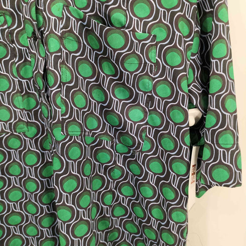 ザラ ZARA ドット柄デザイン 半袖シャツ レディース M