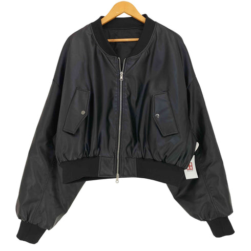 ROCKPSYCHO Leather Crop Aviator Jumper メンズ 7