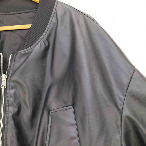 ROCKPSYCHO Leather Crop Aviator Jumper メンズ 7