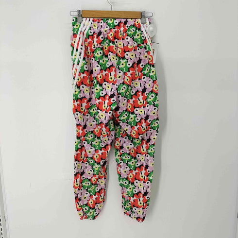 アディダス adidas 花柄 ポリエステル トラックパンツ レディース JPN:M