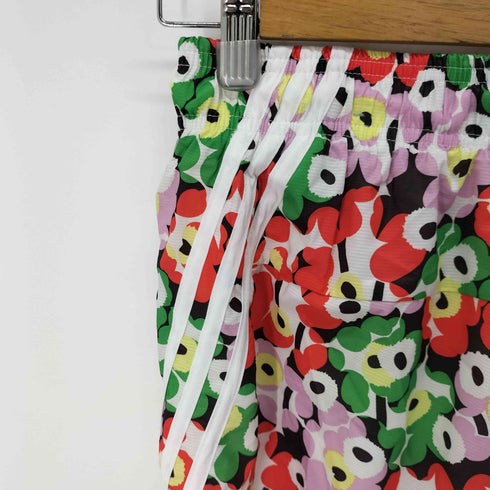アディダス adidas 花柄 ポリエステル トラックパンツ レディース JPN:M