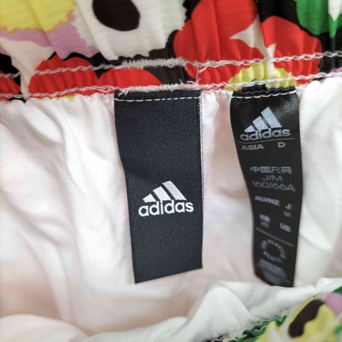 アディダス adidas 花柄 ポリエステル トラックパンツ レディース JPN:M