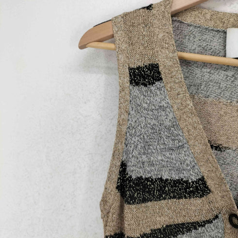 スリーワンフィリップリム 3.1 phillip lim リネン混ロングカーディガンベスト レディース XS